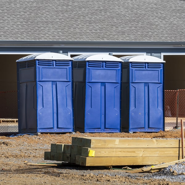 how do you dispose of waste after the portable toilets have been emptied in Clifton